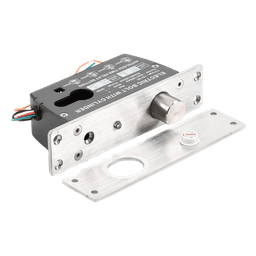 Cerradura de Perno Eléctrica / 2000 kg de Fuerza de Sujeción / Fail Safe 12 VCC / Temporizador 0-9 s / Sensor de Puerta NO/NC/COM / 500000 Ciclos