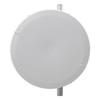 Antena Direccional Parabólica / 29 ± 1 dBi / 4.9 - 6.4 GHz / Dual Polarización V/H / Conectores N-Hembra / Plato Profundo / Radomo UV / 810 x 790 x 340 mm (31.9 x 31.1 x 13.4 in)
