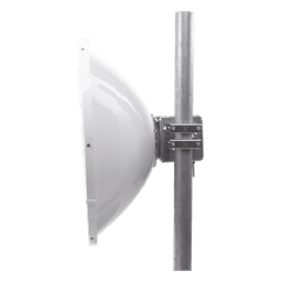Antena Direccional Parabólica / 29 ± 1 dBi / 4.9 - 6.4 GHz / Dual Polarización V/H / Conectores N-Hembra / Plato Profundo / Radomo UV / 810 x 790 x 340 mm (31.9 x 31.1 x 13.4 in)