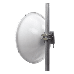 Antena Direccional Parabólica / 29 ± 1 dBi / 4.9 - 6.4 GHz / Dual Polarización V/H / Conectores N-Hembra / Plato Profundo / Radomo UV / 810 x 790 x 340 mm (31.9 x 31.1 x 13.4 in)