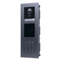 Videoportero IP Multiapartamento / 2 Megapixel / 7 Frentes de Calle / IP65 / PoE / Teclado y Lector EM / -40°C a 60°C (-40°F a 140°F)