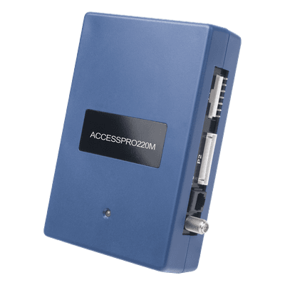 Receptor Inalámbrico Administrable / 1600 Usuarios / 433 MHz / 60 m (197 pies) / 12-24 VCC/VCA