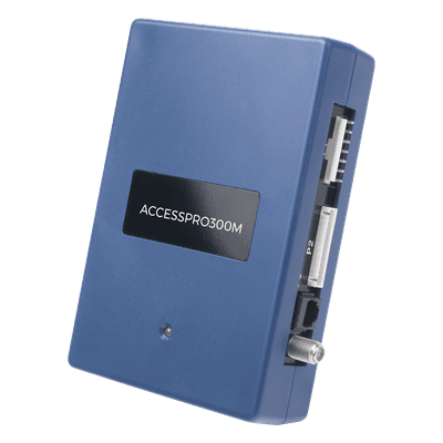 Receptor Inalámbrico Administrable / 1600 Usuarios / 433 MHz / 60 m (197 pies) / 2 Relevadores