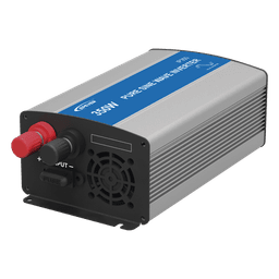 Inversor de Onda Senoidal Pura / 280 W Nominal / 350 W Pico / Entrada 12 VCC / Salida 120 VCA / 95% Eficiencia