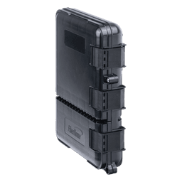 Caja de Distribución de Fibra Óptica / 24 Empalmes / 8 Acopladores SC/APC Simplex / IP55 Exterior / Montaje en Poste