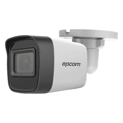 Cámara Bala TURBOHD / 5 Megapixel / 4 Tecnologías Seleccionables / IR 30 m (98.4 ft) / IP67 / Metal / -40°C a 60°C