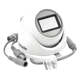 Turret TURBOHD / 5 MP / Lente 2.8 mm / 85° FOV / IR EXIR 30 m / IP67 / Metal / 4 en 1 / dWDR