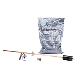 Kit de Protección a Tierra DC / Supresor de Picos 5 ns / Sistemas Fotovoltaicos Aislados / Varistor Óxido de Silicio / Instalación en Controlador o Térmica