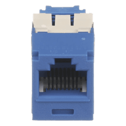 Conector Jack RJ45 / Cat 6A / Mini-Com TG / Sin Herramienta Impacto / 10GBase-T / 150m (492 pies) / Azul