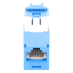 Conector Jack RJ45 / Cat 6A / Mini-Com TG / Sin Herramienta Impacto / 10GBase-T / 150m (492 pies) / Azul