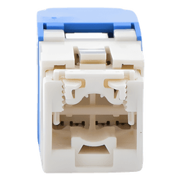 Jack RJ45 / Cat 6 / Clase E / 8P8C / Terminación sin Impacto / Azul