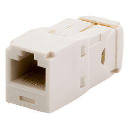 Jack RJ45 / Cat 6 / 8P8C / Sin herramienta de impacto / 22-26 AWG / -10°C a 65°C