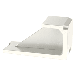 Módulo de Tapa Ciega / Mini-Com / Blanco Mate / 1 Espacio / Compatible RoHS