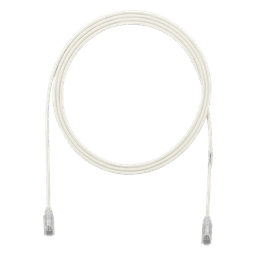 Cable de Parcheo UTP / Cat6 / 28AWG Diámetro Reducido / 3.05 m (10 ft) / Doble Clasificación CM/LSZH / PoE IEEE 802.3bt