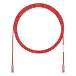 Cable de Parcheo / Cat6 / UTP / 28AWG / 0.91 m (3 ft) / Doble Certificación CM/LSZH / Rojo
