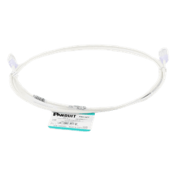 Cable de Parcheo Cat6 UTP / 28AWG Diámetro Reducido / 1.52 m (5 Pies) / PoE++ / LSZH-CM / Blanco Mate