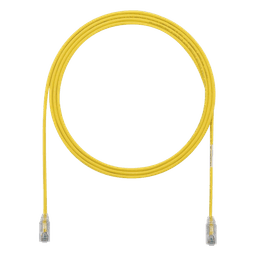 Cable de Parcheo UTP / Cat6 / 28 AWG / 1.52 m (5 ft) / Alta Densidad / Amarillo