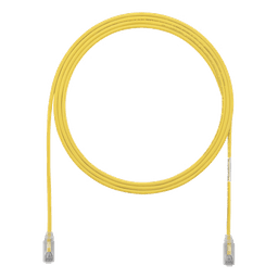 Cable de Parcheo UTP / Cat6 / 28 AWG / 1.52 m (5 ft) / Alta Densidad / Amarillo