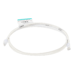 Cable de Parcheo / Cat6 / UTP 28AWG / Diámetro Reducido 3.8 mm / 2.13 m (7 ft) / Doble Clasificación CM/LSZH / Blanco Mate