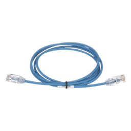 Cable de Parcheo UTP / Cat6 / 28AWG Diámetro Reducido / 2.13 m (7 Pies) / Azul