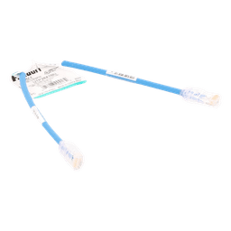 Cable de Parcheo UTP Cat6A / 28AWG / CM-LSZH / 0.3 m (1 Pie) / Azul
