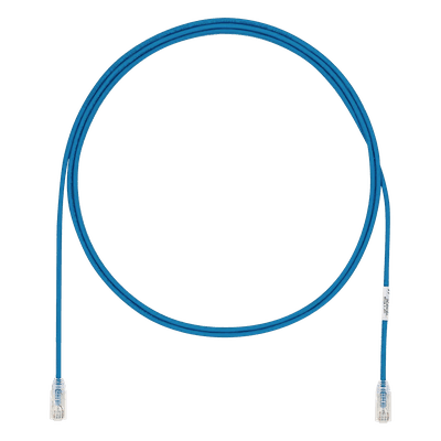 Cable de Parcheo / Cat6A / 28AWG / UTP / CM-LSZH / 0.91m (3 Pies) / Azul