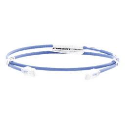 Cable de Parcheo / Cat6A / 28AWG / UTP / CM-LSZH / 0.91m (3 Pies) / Azul