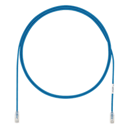 Cable de Parcheo UTP / Cat6A / 28AWG / CM-LSZH / 7 ft (2.13 m) / Azul
