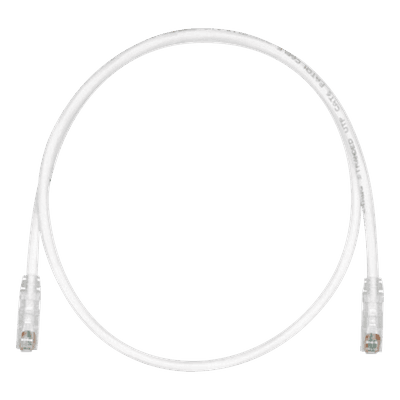 Cable de Parcheo / Cat6 / 24 AWG / CM / 0.91 m (3 ft) / UTP / Blanco Mate