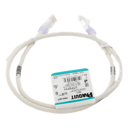 Cable de Parcheo / Cat6 / 24 AWG / CM / 0.91 m (3 ft) / UTP / Blanco Mate