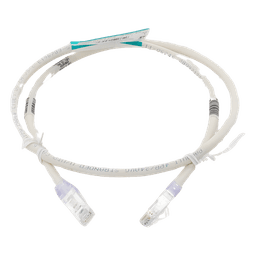 Cable de Parcheo / Cat6 / 24 AWG / CM / 0.91 m (3 ft) / UTP / Blanco Mate