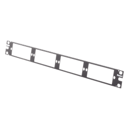 Patch Panel de Fibra Óptica / 1UR / 19 pulgadas / 4 Placas Acopladoras / 1.58 x 0.14 x 0.04 pies