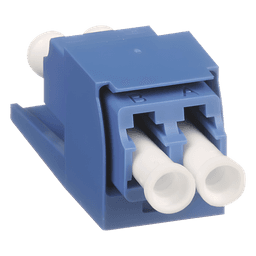 Módulo Acoplador / LC Duplex / Monomodo OS1/OS2 / Mini-Com / Cerámica Zirconia / 1 Espacio Modular