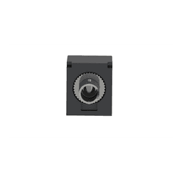 Módulo Acoplador ST Simplex / Fibra Multimodo OM3/OM4 / Cerámica Zirconia / Tipo Mini-Com 2 Espacios / Color Negro