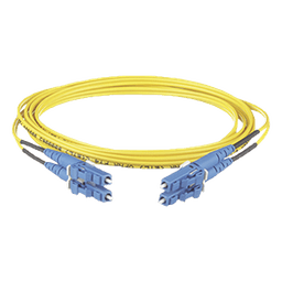 Jumper de Fibra Óptica / Monomodo OS2 9/125 / LC-LC Dúplex / OFNR Riser / LSZH / 10 m (32.81 pies)