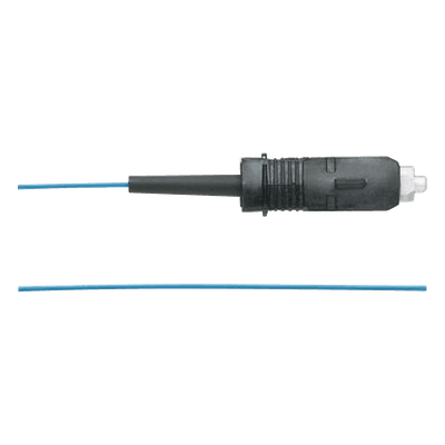 Pigtail de Fibra Óptica / SC Simplex / Multimodo OM3 50/125 / 900μm / Aqua / 1 Metro (3.28 Pies)
