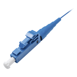 Pigtail de Fibra Óptica / LC Simplex / Monomodo OS2 9/125 / 900µm / 1m (3.28 ft) / Azul