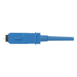 Conector de Fibra Óptica SC Simplex / Monomodo 9/125 OS2 / Pre-pulido / Color Azul / Tight Buffer 900μm