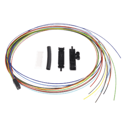 Kit Fan-Out de Fibra Óptica / 12 Fibras / 250 a 900 Micras / 1 Metro (3.28 Pies)