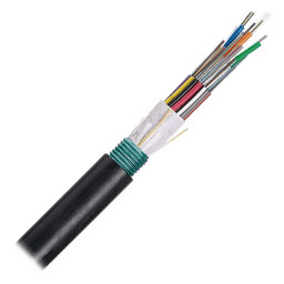 Cable de Fibra Óptica / 6 Hilos / Planta Externa Armada / OM3 50/125 / MDPE / Bloqueo de Agua en Seco