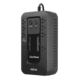 UPS de 450 VA / 260 W / Topología Standby / Modo ECO / 8 Tomas NEMA 5-15R / Entrada 120 Vca