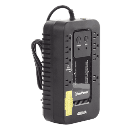 UPS de 450 VA / 260 W / Topología Standby / Modo ECO / 8 Tomas NEMA 5-15R / Entrada 120 Vca