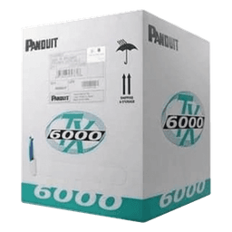 Cable UTP / Cat 6 Mejorado / 23 AWG / 305 m (1000 ft) / 4 Pares / PVC CM / Reelex