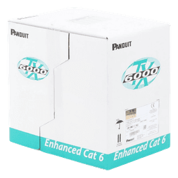 Cable UTP / Cat 6 Mejorado / 23 AWG / 305 m (1000 ft) / 4 Pares / PVC CM / Reelex