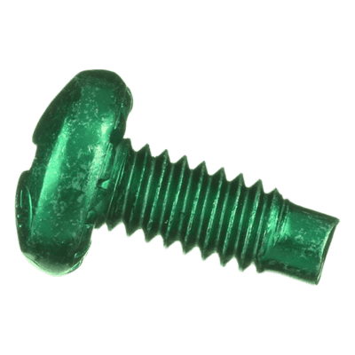 Tornillo de Unión a Tierra para Rack / #12-24 / 1/2 Pulgada / Cabeza Combinada PH3/Ranura / Acero Galvanizado / RoHS / Bolsa 100 Piezas