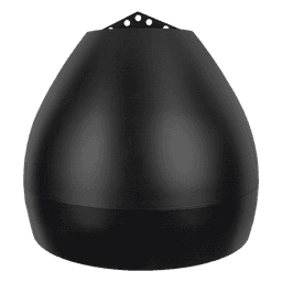 Altavoz colgante / 8 in (0.2 m / 0.66 ft) / 70V/100V / 8 Ohms / 125W / 2 vías / Negro