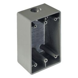 Caja Condulet FS / 3/4" (19.05 mm) / 1 Boca / Aluminio Inyectado / A Prueba de Intemperie / Volumen 308.3 cm³ / UL 514A y CAN/CSA-C22.2