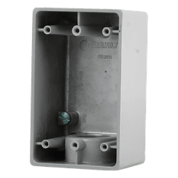 Caja Condulet FS / 1" (25.4 mm) / 1 Boca / Aluminio Diecast / A Prueba de Intemperie / UL 514