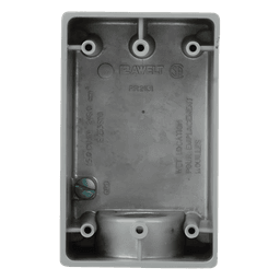 Caja Condulet FS / 1" (25.4 mm) / 1 Boca / Aluminio Diecast / A Prueba de Intemperie / UL 514