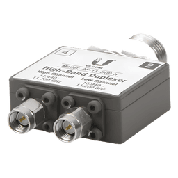 Duplexer / 11 GHz Banda Licenciada / Alta 10.940-11.200 GHz y 11.440-11.700 GHz / PoE 50VDC / SMA+N-Type / -40 a 55°C